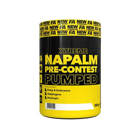 FA Napalm Pre-contest pumped przedtreningówka 350g smak liczi