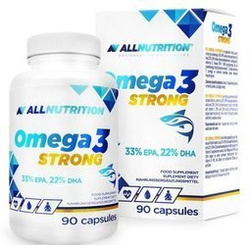 Allnutrition Omega 3 strong 90 kap wzrok