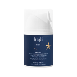 Hagi Men - Naturalny krem do twarzy przeciwzmarszczkowy Ahoj Kapitanie 50ml