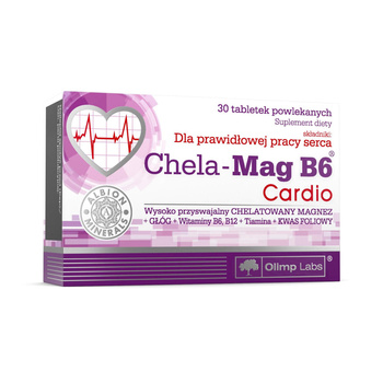Olimp Chela-Mag B6 Cardio 30 tabletek
