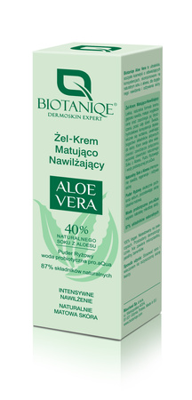 Biotaniqe, Aloe Vera, Hydrating Mattifing Gel Cream 50ml