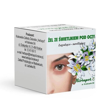 Herbapol Żel ze świetlikiem pod oczy 15 g