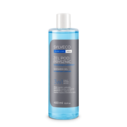 Sylveco Pure Line Men Żel pod prysznic 3w1 nawilżająco-łagodzący 400ml