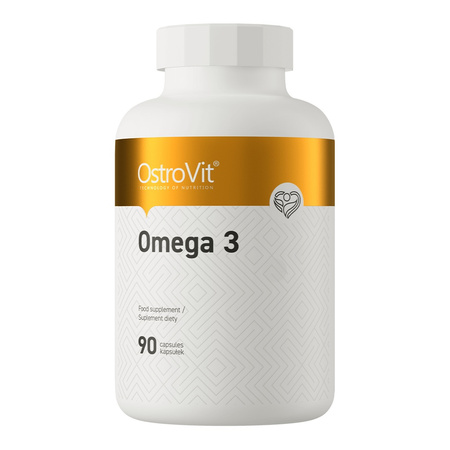 OSTROVIT Omega 3 kwasy tłuszczowe EPA i DHA 90 kaps.