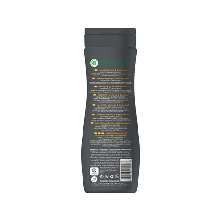 Attitude SUPER LEAVES™, SPORTS MEN, Szampon i płyn do mycia ciała, 473 ml
