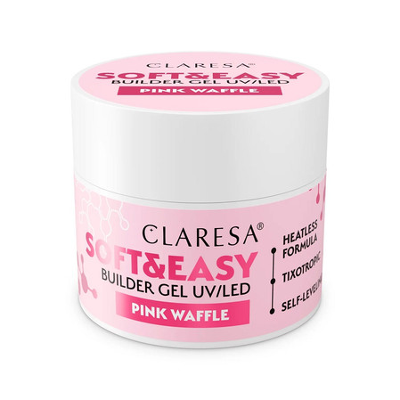 Soft&Easy Builder Gel żel budujący Pink Waffle 45g