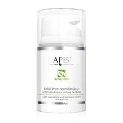 Acne-Stop lekki krem normalizujący antytrądzikowy z zieloną herbatą 50ml