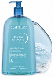 Bioderma − gel douche, żel − 1000 ml