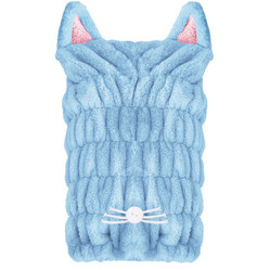 Kids Bath Hair Wrap kąpielowy turban dla dzieci Blue