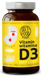 WITAMINA D3 100 µg (4000 j.m)  - 180 KAPS.