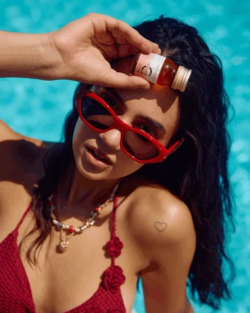 Primabiotic Summer kolagen do picia box 30 szt. x 30 ml smak poziomka