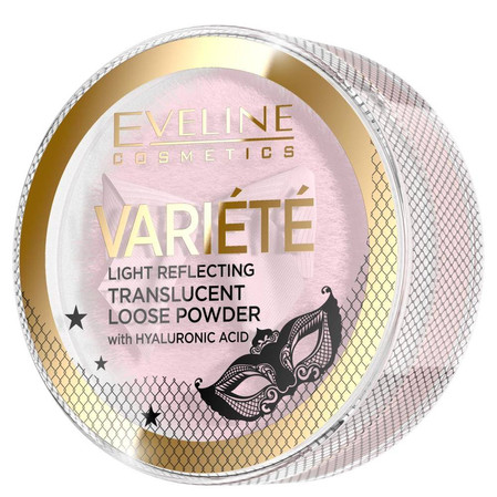 Eveline Variete Puder sypki Translucent z kwasem hialuronowym 6g