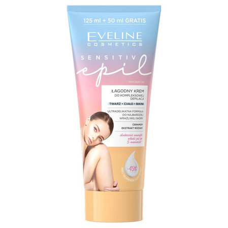 Sensitive Epil łagodny krem do kompleksowej depilacji 175ml
