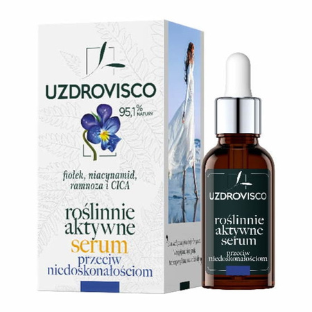 Uzdrovisco Roślinnie Aktywne Serum Fiołek 30ml