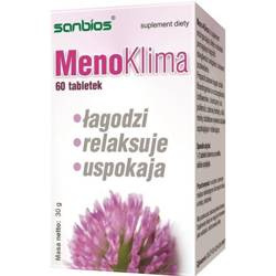 Sanbios Menoklima 60 T Łagodzi objawy menopauzy