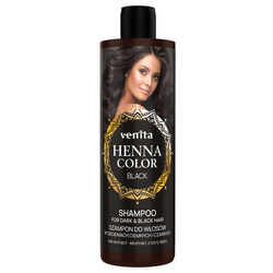 Henna Color Black szampon do włosów w odcieniach ciemnych i czarnych 300ml