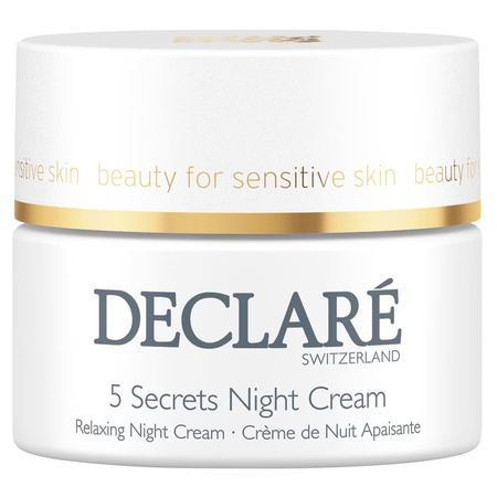 Stress Balance 5 Secrets Night Cream nawilżający krem do twarzy na noc 50ml