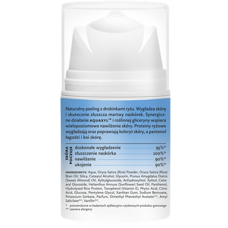 Hagi - Aqua Zone łagodny peeling z drobinkami ryżu 50 ml