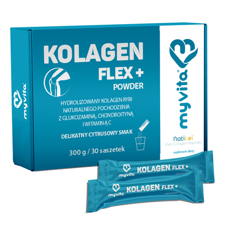 Myvita Kolagen Flex 30 saszetek smak cytrusowy