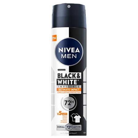 Men Black&White antyperspirant spray 150ml