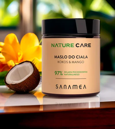 Sanamea Nature Care - Odżywcze masło do pięlegnacji kokos&mango - 100ml
