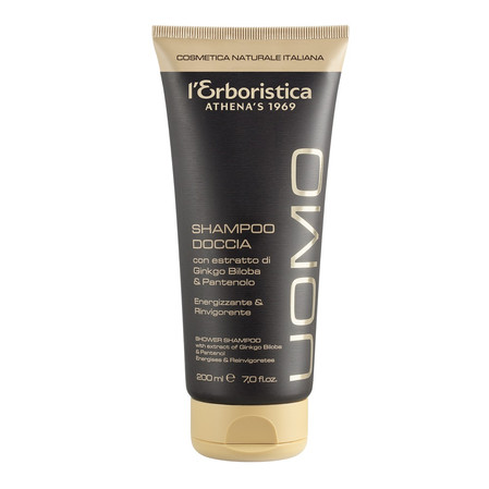 L'Erboristica - Szampon i żel pod prysznic energetyzująco-orzeźwiający 2w1 200ml