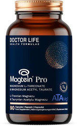 Doctor Life Magtein Pro – L-Treonian Magnezu, ATA Mg®, Witamina C i D3, 90 kaps.