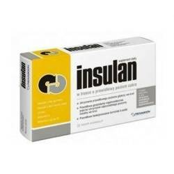 INSULAN wspierający metabolizm węglowodanów 30 tabl. powlekanych