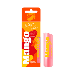 beBIO Naturalny odżywczy balsam do ust z dodatkiem masła mango 5 g
