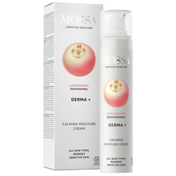 Derma+ uspokajający krem nawilżający z borówką brusznicą i resweratrolem 50ml
