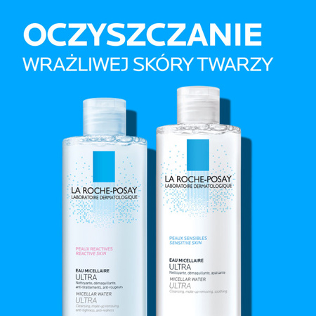 La Roche-Posay – Ultra, Płyn micelarny, Skóra wrażliwa – 400 ml