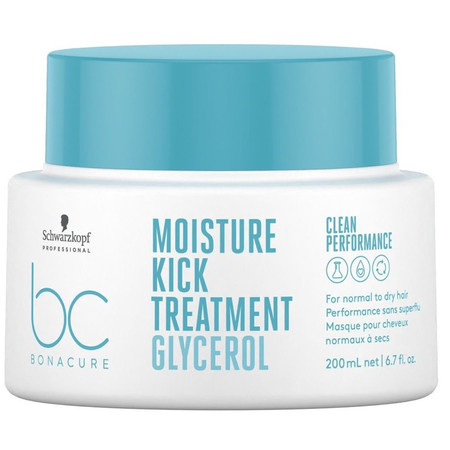 BC Bonacure Moisture Kick Treatment nawilżająca maska do włosów normalnych i suchych 200ml