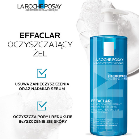 La Roche-Posay Effaclar oczyszczający żel do skóry tłustej 400 ml
