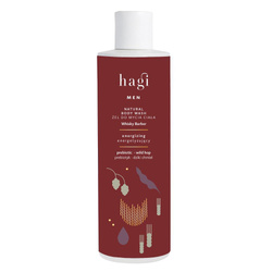 Hagi Men - Naturalny żel do mycia ciała Whisky Barber 300ml