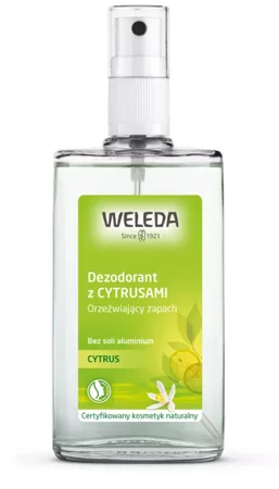 Weleda − Dezodorant z cytrusami − 100 ml