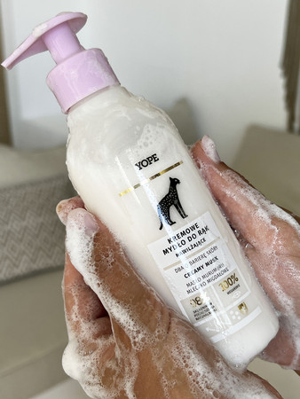 Yope - Kremowe zmiękczające mydło do rąk Creamy Amber 300ml