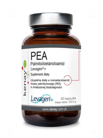 KENAY PEA Palmitoiloetanoloamid Levagen+ na wsparcie układu nerwowego i komfortu organizmu 60 kaps.