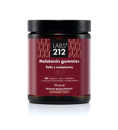 Labs212 Melatonin - Żelki z melatoniną (30 żelek)