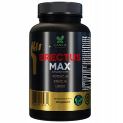 Lanco Nutritions Erectus Max na potencję 60 kaps.
