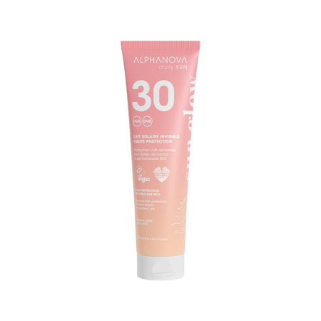 Alphanova Daily Sun, Glow, mleczko do opalania SPF30, 150 ml