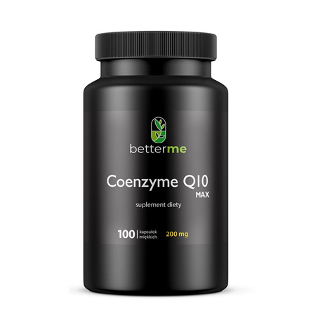 BETTERME Coenzyme Q10 MAX suplement diety 100 kaps.