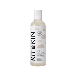 Kit & Kin, Organiczny Żel do Mycia 2w1 do Ciała i Włosów Maluszka, 250 ml