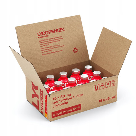 Zestaw 15 x Napój LycopenPro Antioxidant Drink Original 250ml