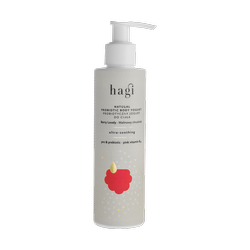 Hagi - Naturalny probiotyczny jogurt do ciała o działaniu kojącym Malinowy Chruśniak 200 ml