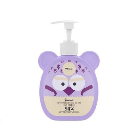 Yope - Naturalne mydło do rąk dla dzieci Jaśmin 400ml