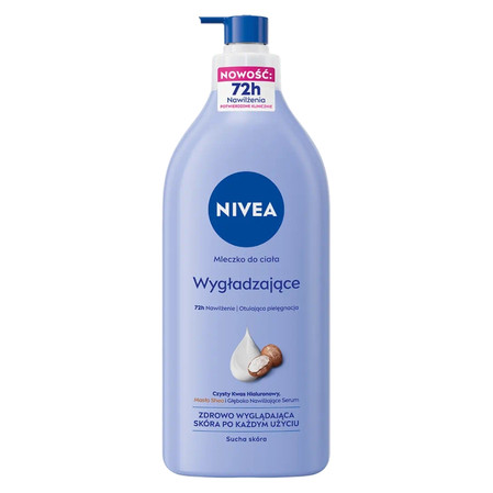 Nawilżająca Moc Serum wygładzające mleczko do ciała z pompką 625ml