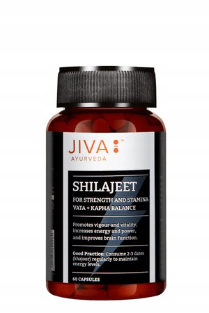 Jiva Pure Shilajit Mumio Adaptogen na odporność 60 kaps.