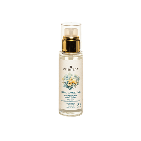 Orientana Hydro Nawilżenie Nawadniające Serum Eliksir Tremella Egzosomy Kwas Mlekowy, 30ml