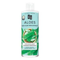 Aloes 100% Aloe Vera Extract płyn micelarny łagodząco-nawilżający 400ml
