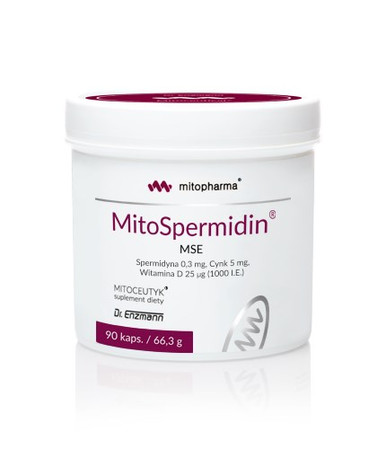 Mito-pharma Dr. Enzmann MSE MitoSpermidin® na wsparcie odporności 90 kaps.